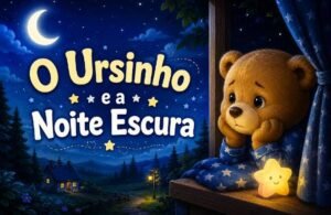 Históriainfantil o ursinho e a noite escura para alfabetização página 1
